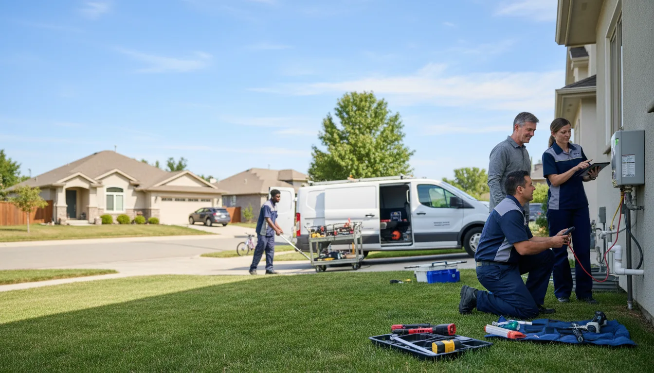 Tankless water heater service in Blue Earth, MN